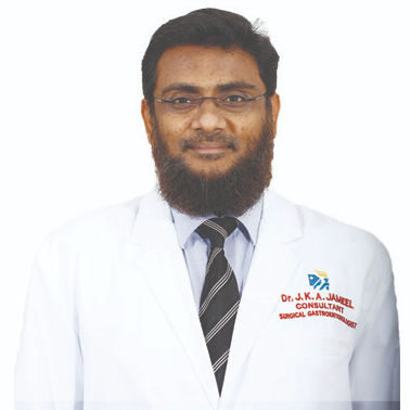 Dr. J K A Jameel, Surgical Gastroenterologist in shastri bhavan chennai